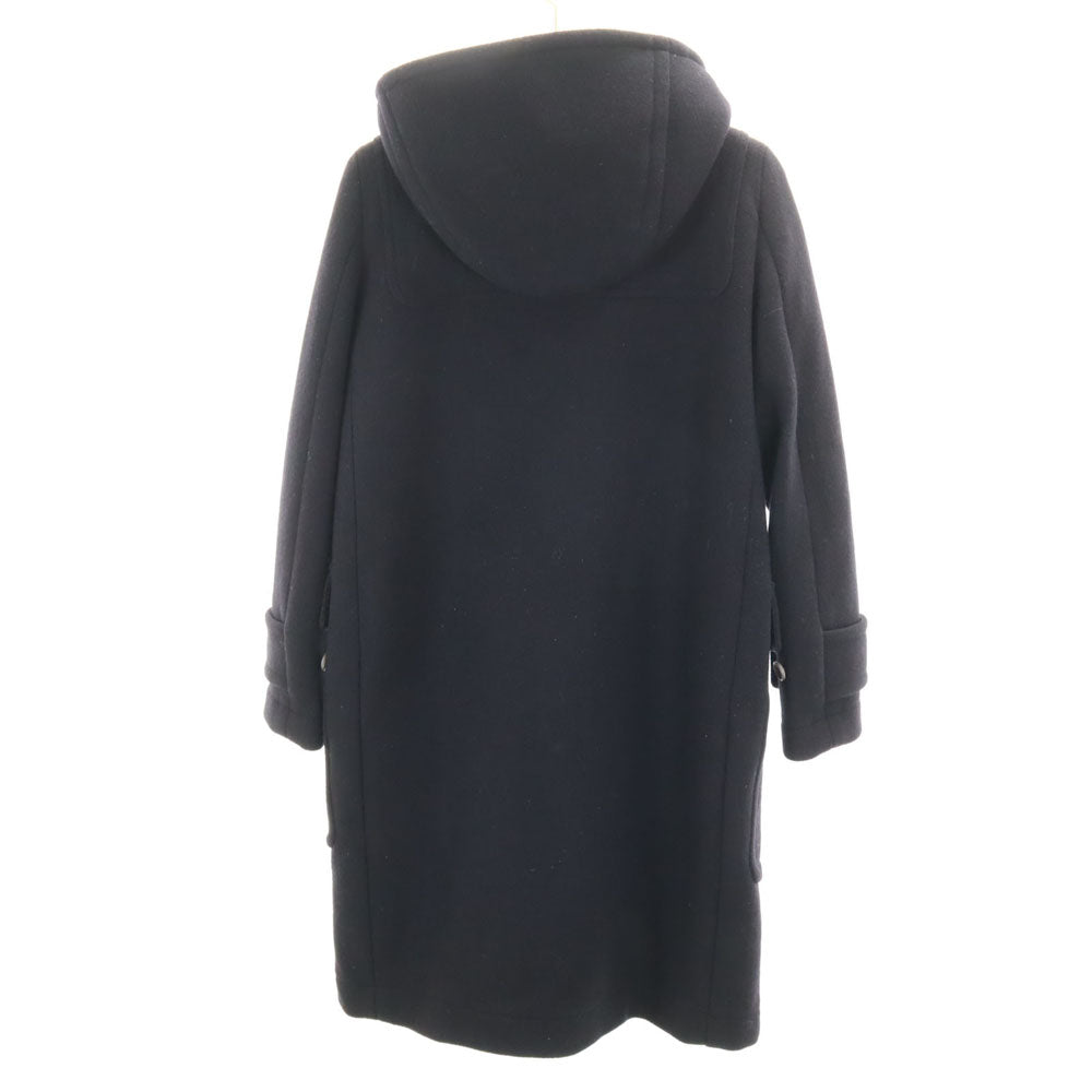 THE RERACS ザリラクス 日本製 メルトン ダッフルコート 36 濃紺 レディース