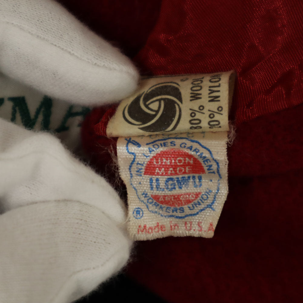 KARIZMA 80s USA製 ヴィンテージ ショールカラー ウールコート ブラック KARIZMA レディース