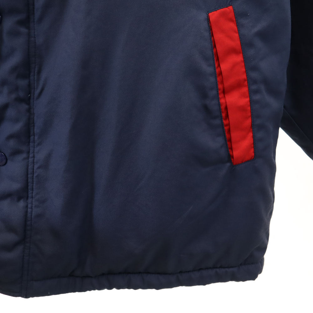 mikihouse ミキハウス フーデッド ジャケット L ネイビー 裏フリース メンズ