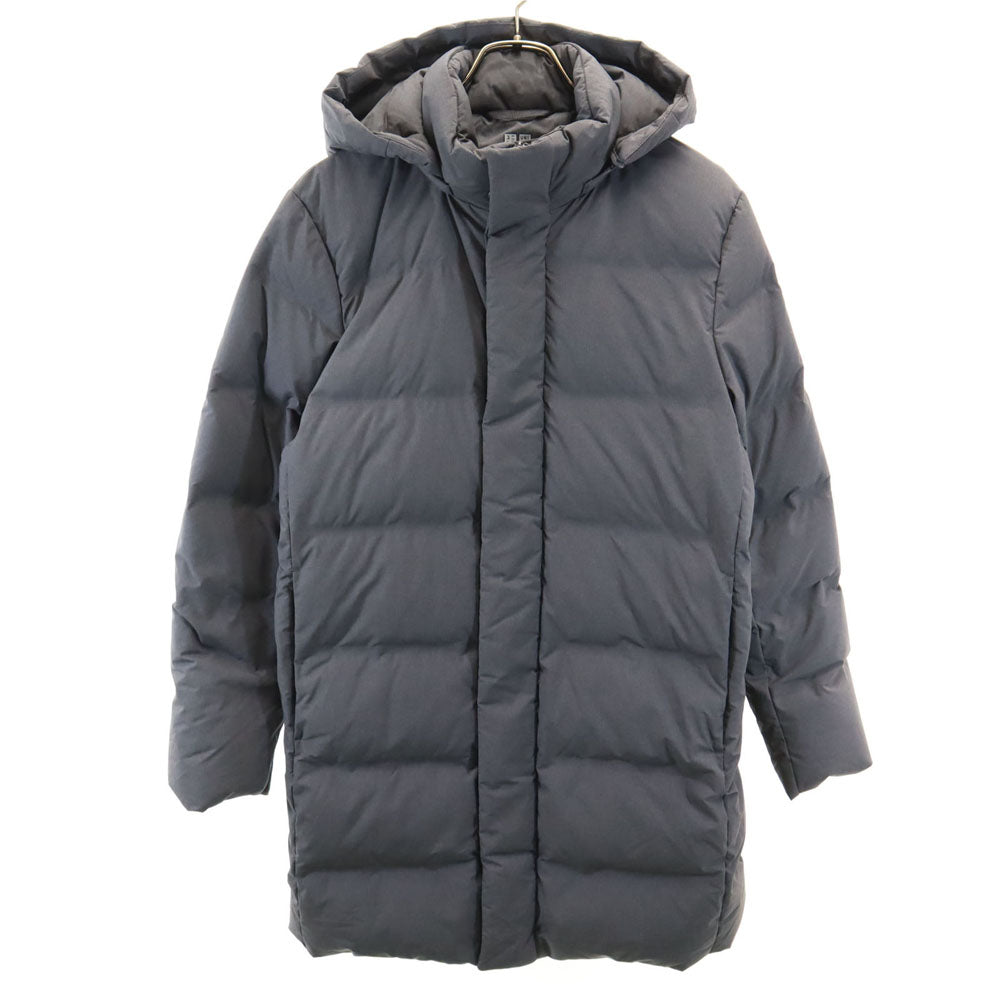 UNIQLO ユニクロ シームレス ダウンコート S グレー メンズ