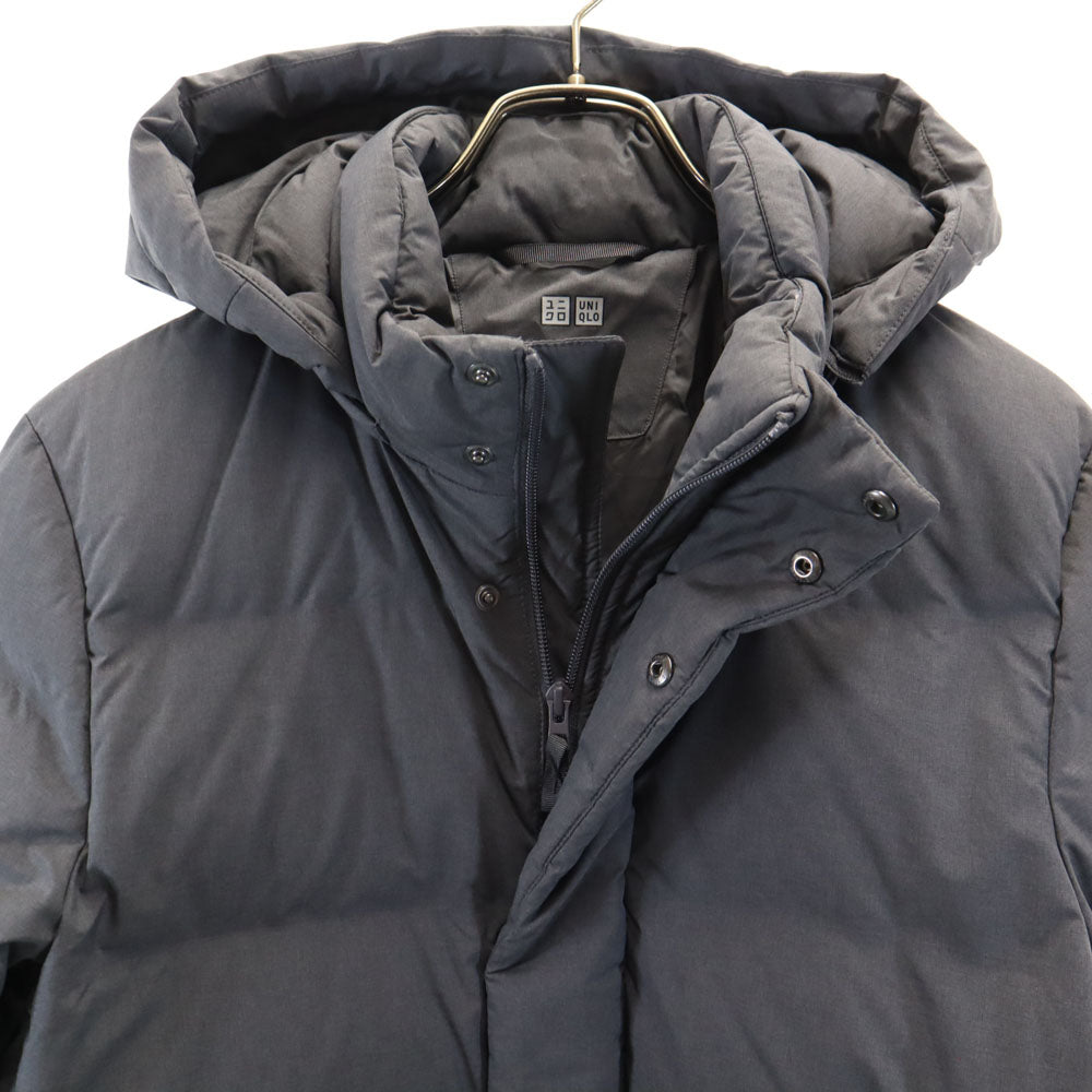 UNIQLO ユニクロ シームレス ダウンコート S グレー メンズ