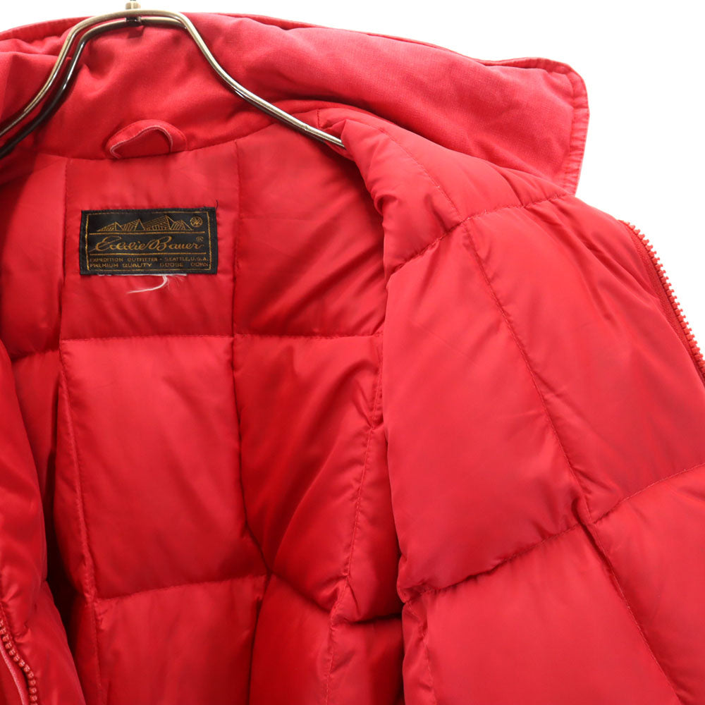 Eddie Bauer エディーバウアー 80s 黒タグ ヴィンテージ 中綿コート 赤 メンズ