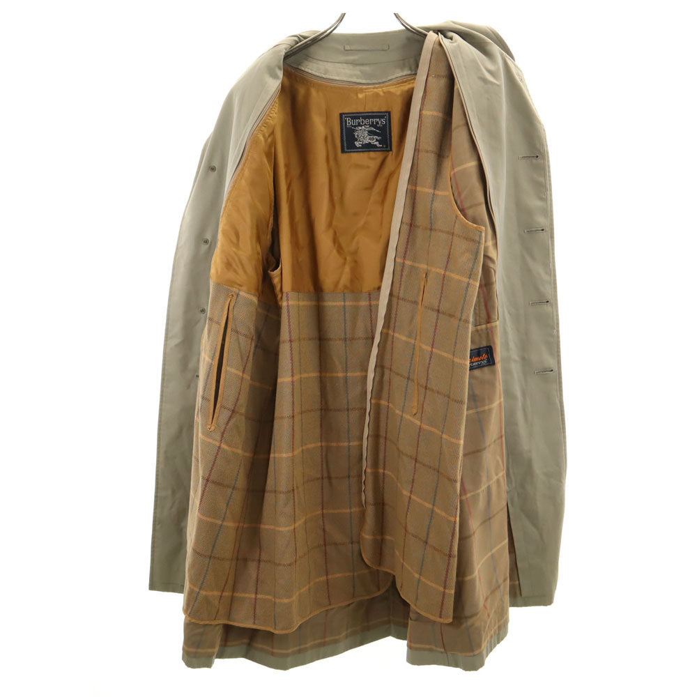 Burberrys バーバリーズ 90s オールド 長袖 ウールライナー付き コート 88 160 ベージュ系 メンズ