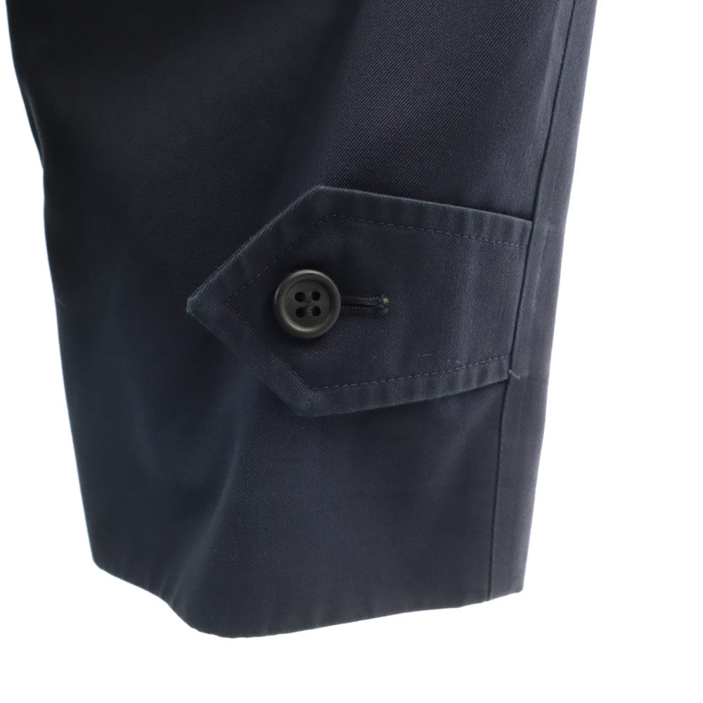 バーバリーズ 80s 90s オールド 英国製 長袖 コート ネイビー系 Burberrys メンズ