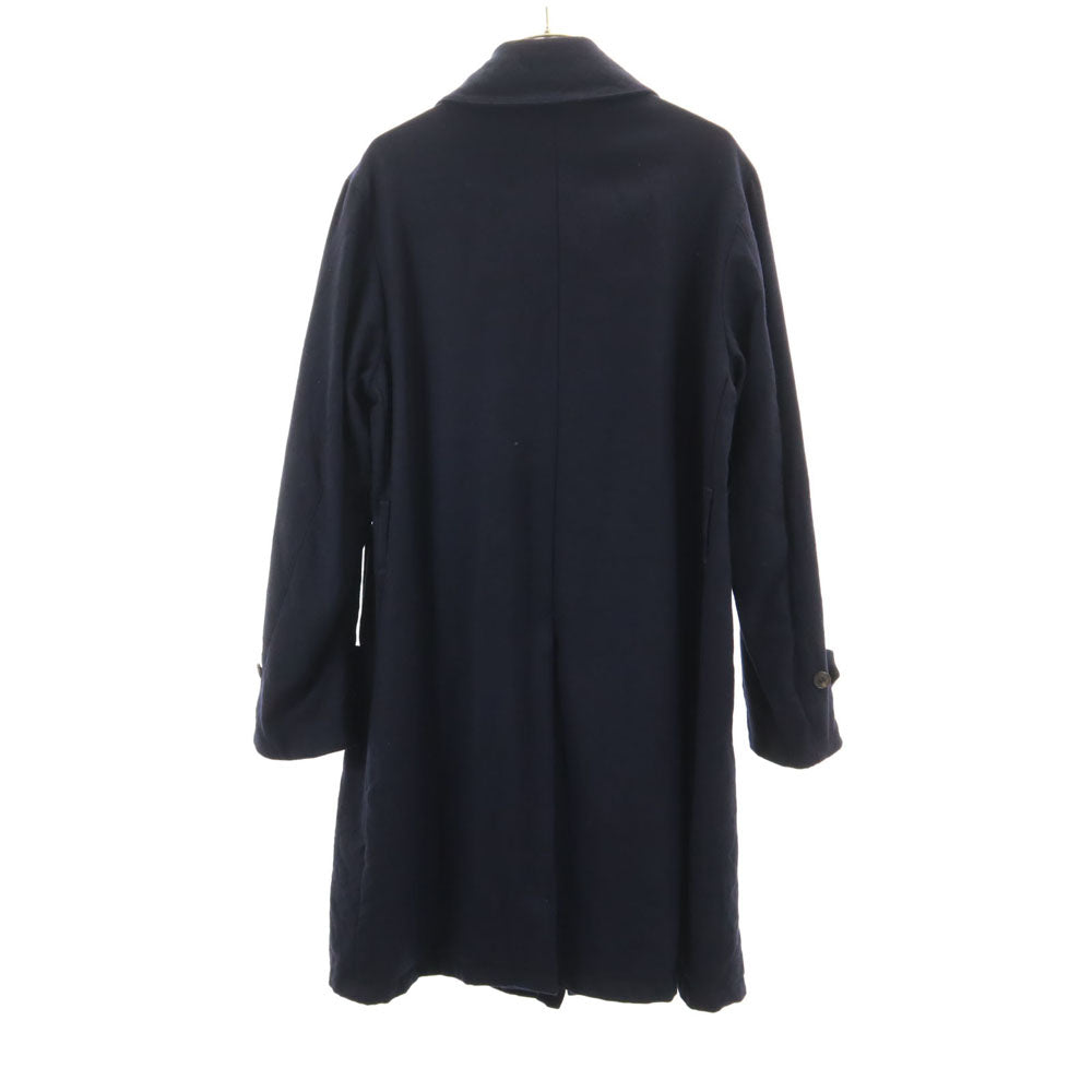 マッキントッシュ ウール 長袖 ステンカラーコート 38 ネイビー系 Mackintosh メンズ