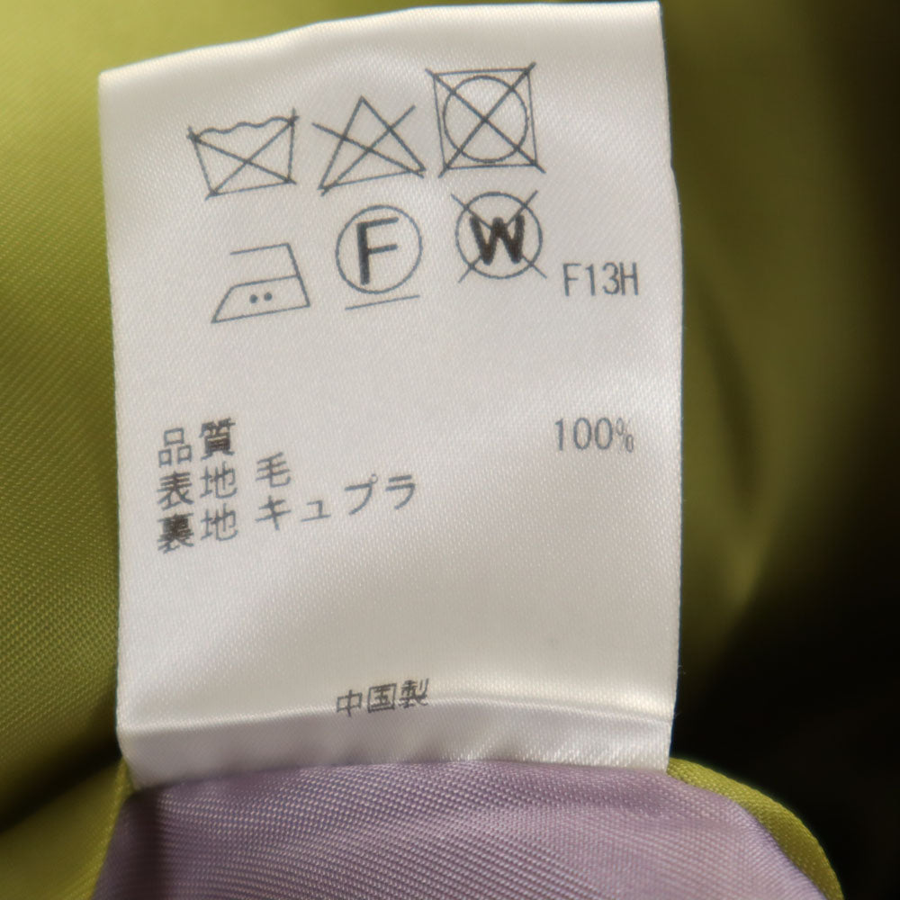 PS Paul Smith ピーエスポールスミス 長袖 ウールコート 38 グリーン系 フード レディース