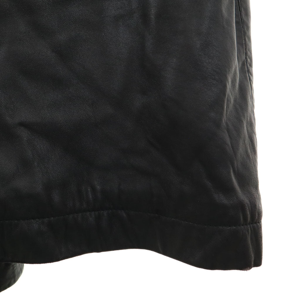 UNO LINO レザーコート M ブラック メンズ