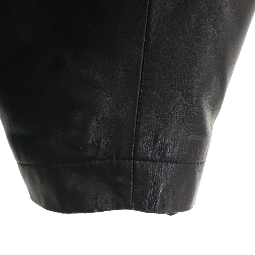 UNO LINO レザーコート M ブラック メンズ