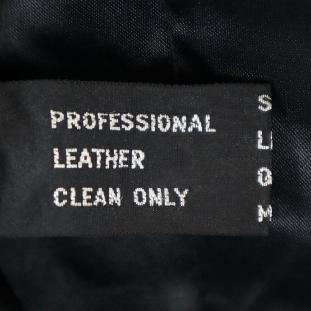 UNO LINO レザーコート M ブラック メンズ