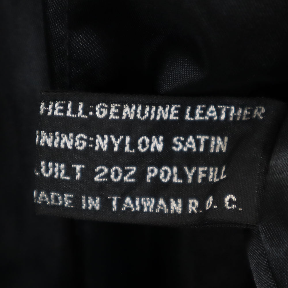 UNO LINO レザーコート M ブラック メンズ