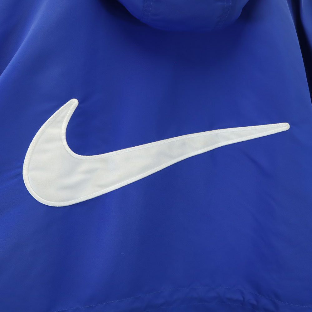 未使用 NIKE ナイキ 90s 00s 白タグ デッドストック 中綿コート L ブルー 裏ボア メンズ