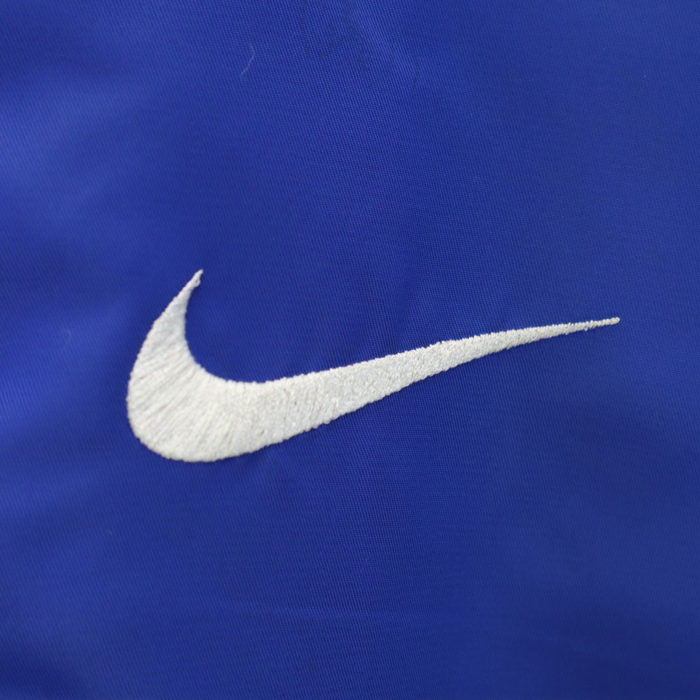 未使用 NIKE ナイキ 90s 00s 白タグ デッドストック 中綿コート L ブルー 裏ボア メンズ