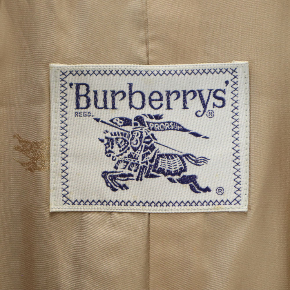 Burberrys バーバリーズ 90s カシミヤブレンド オールド アルスター コート 7AB2 ベージュ メンズ
