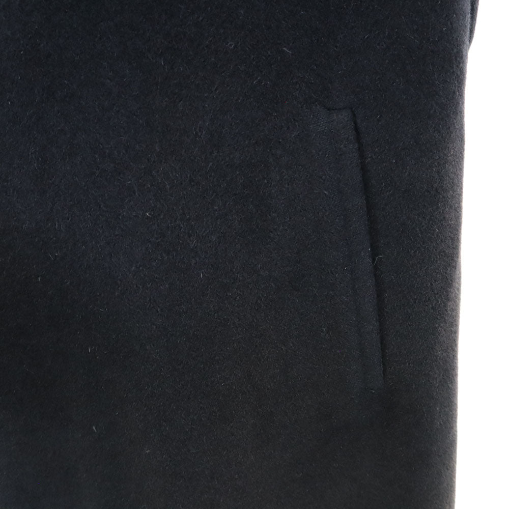 アルマーニコレッツォーニ アンゴラブレンド チェスターコート 38 ブラック ARMANI COLLEZIONI メンズ