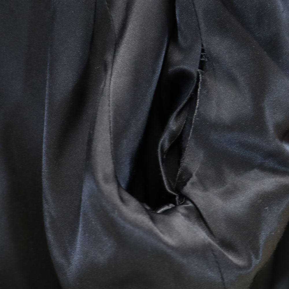 アルマーニコレッツォーニ アンゴラブレンド チェスターコート 38 ブラック ARMANI COLLEZIONI メンズ