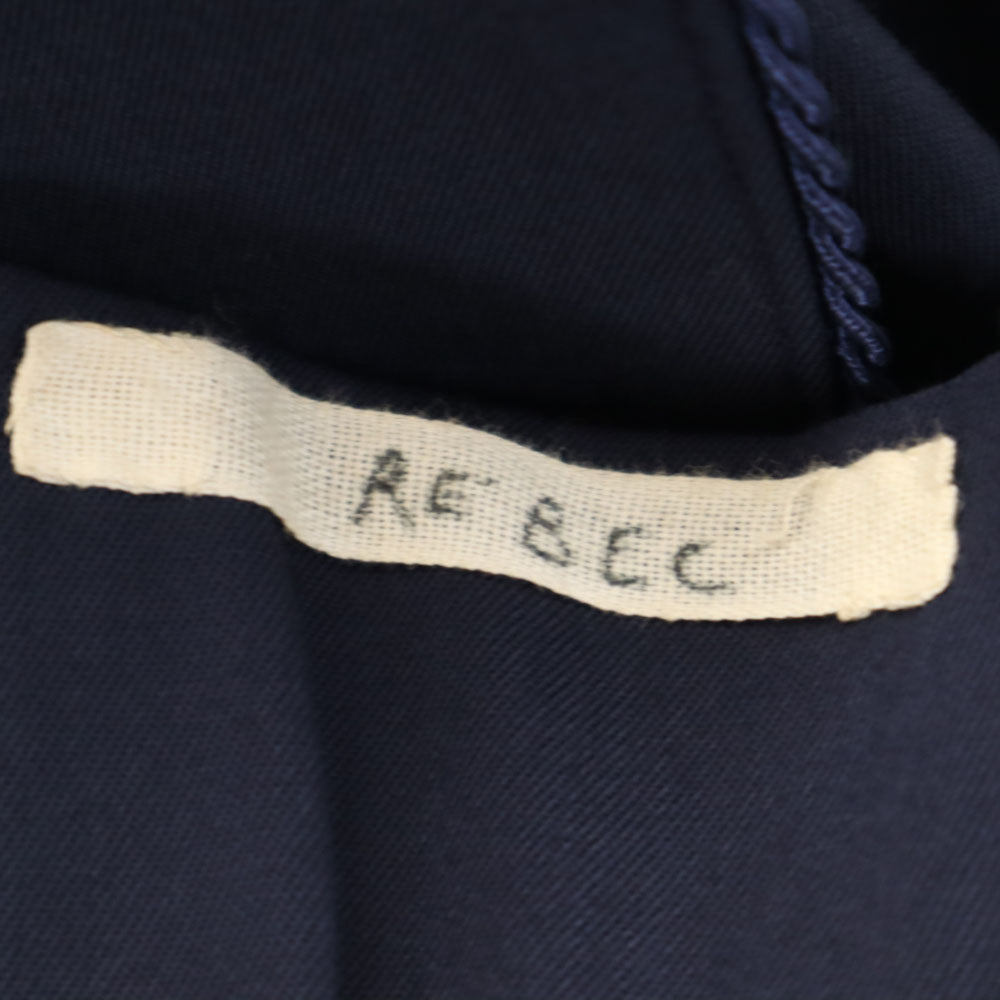 CELINE セリーヌ ウール 長袖 ガウンコート ネイビー系 レディース