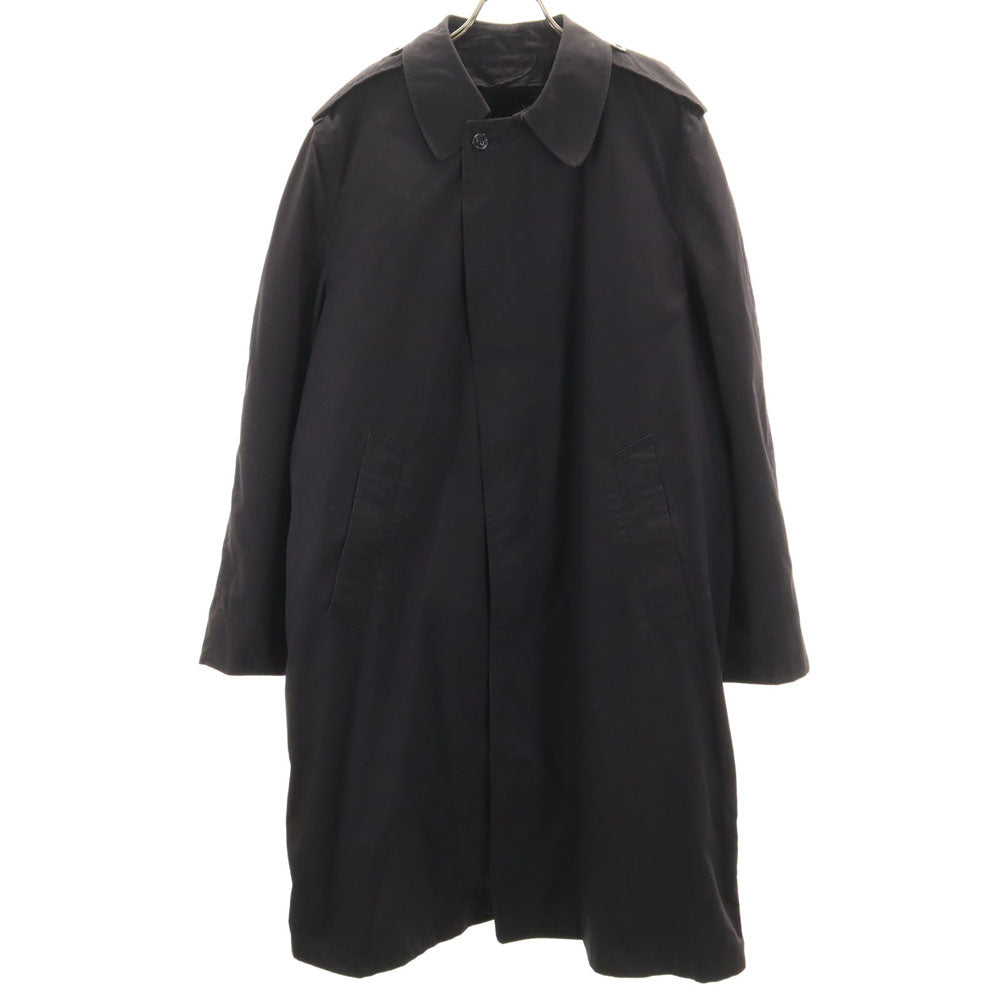 US NAVY アメリカ海軍 70s ヴィンテージ DLA オールウェザーコート レインコート 40R チャコールブラック ライナー付き メンズ