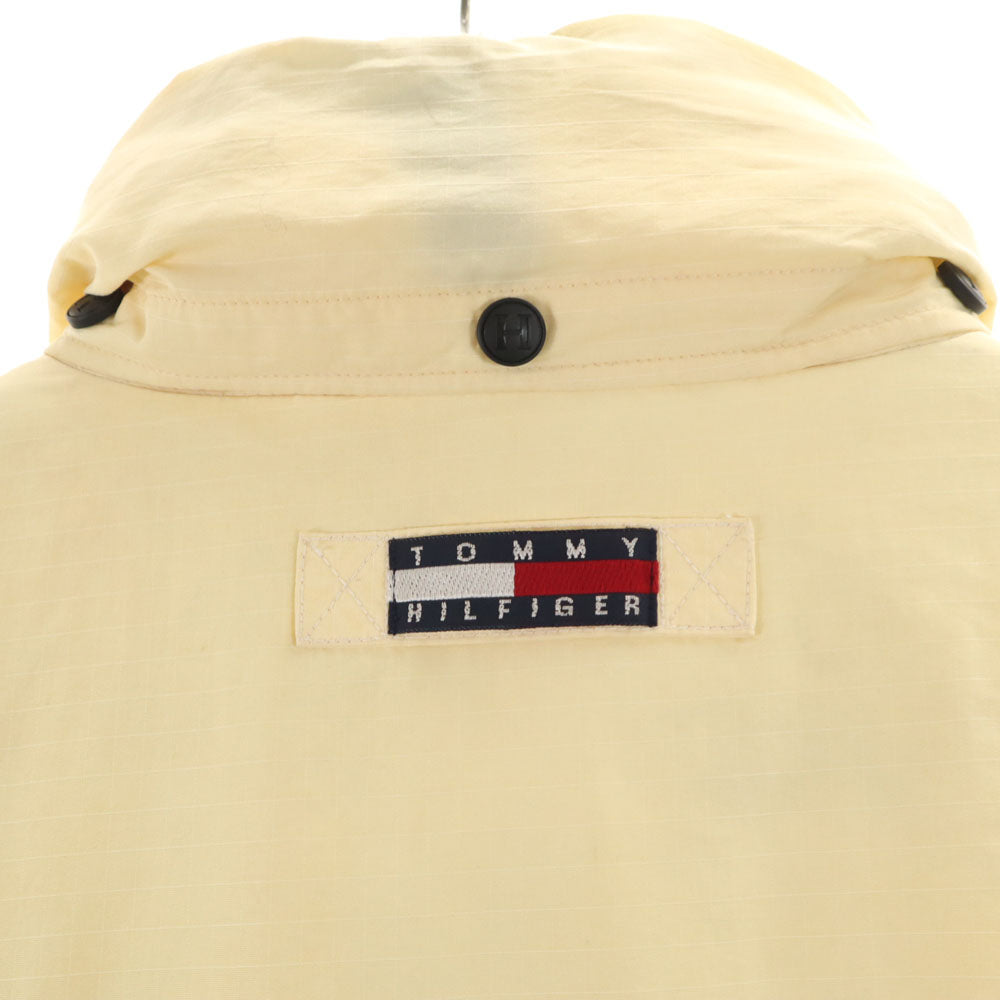 TOMMY HILFIGER トミーヒルフィガー 90s オールド ナイロンジャケット M アイボリー系 メンズ