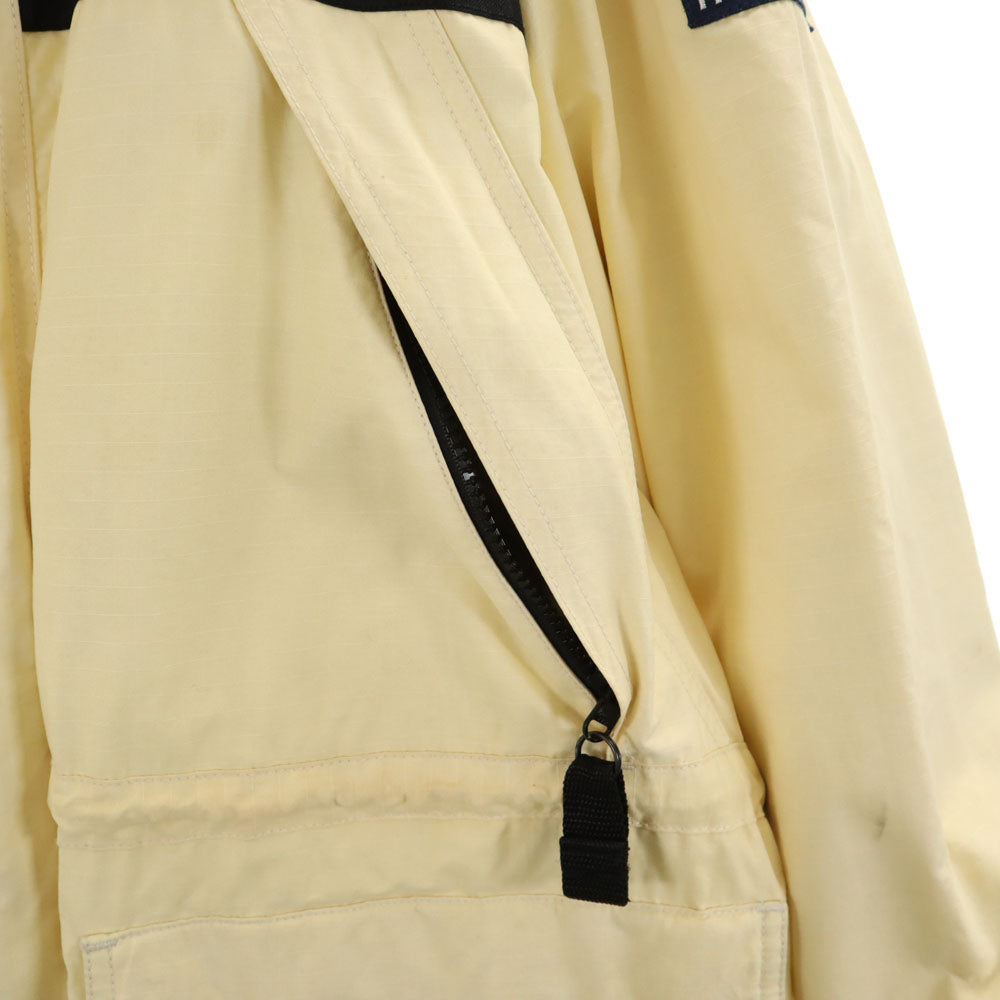 TOMMY HILFIGER トミーヒルフィガー 90s オールド ナイロンジャケット M アイボリー系 メンズ