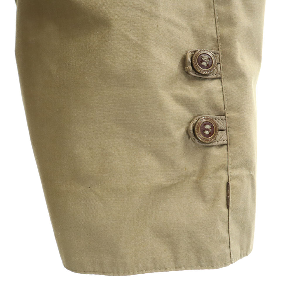 LONDON FOG ロンドンフォグ 80s USA製 ヴィンテージ ステンカラーコート 10 カーキベージュ ライナー付き レディース