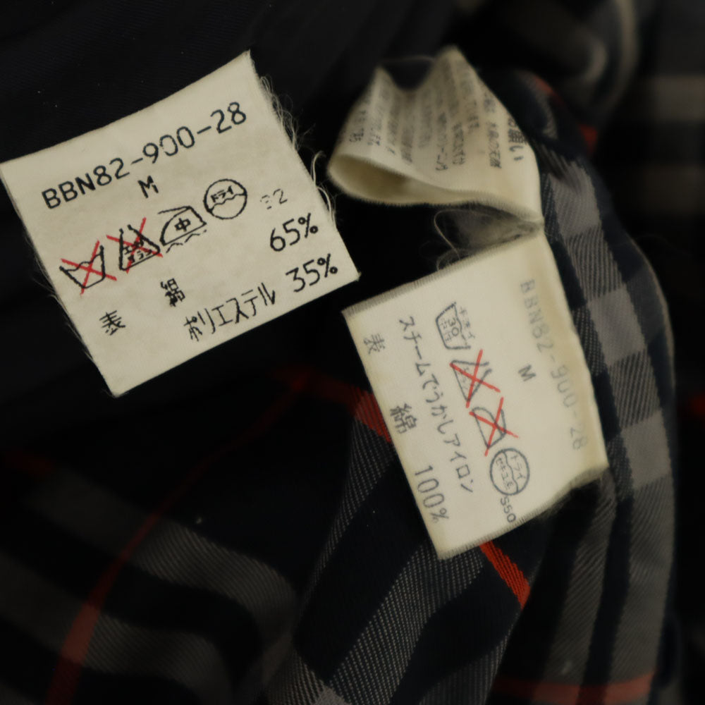 Burberrys バーバリーズ 90s オールド ステンカラーコート M ネイビー ダウンライナー付き メンズ