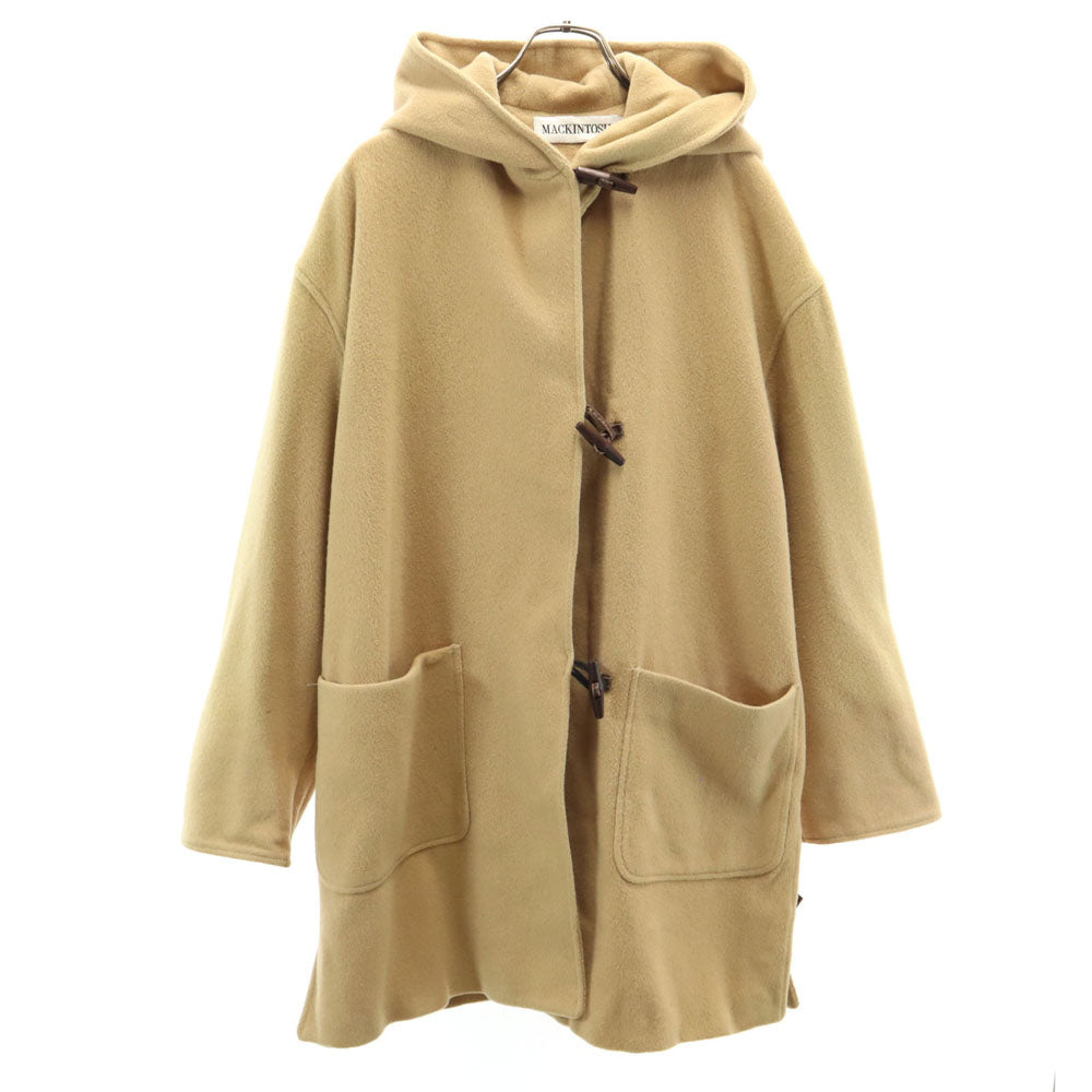 Mackintosh マッキントッシュ 90s オールド USA製 メルトン ダッフルコート ベージュ系 レディース