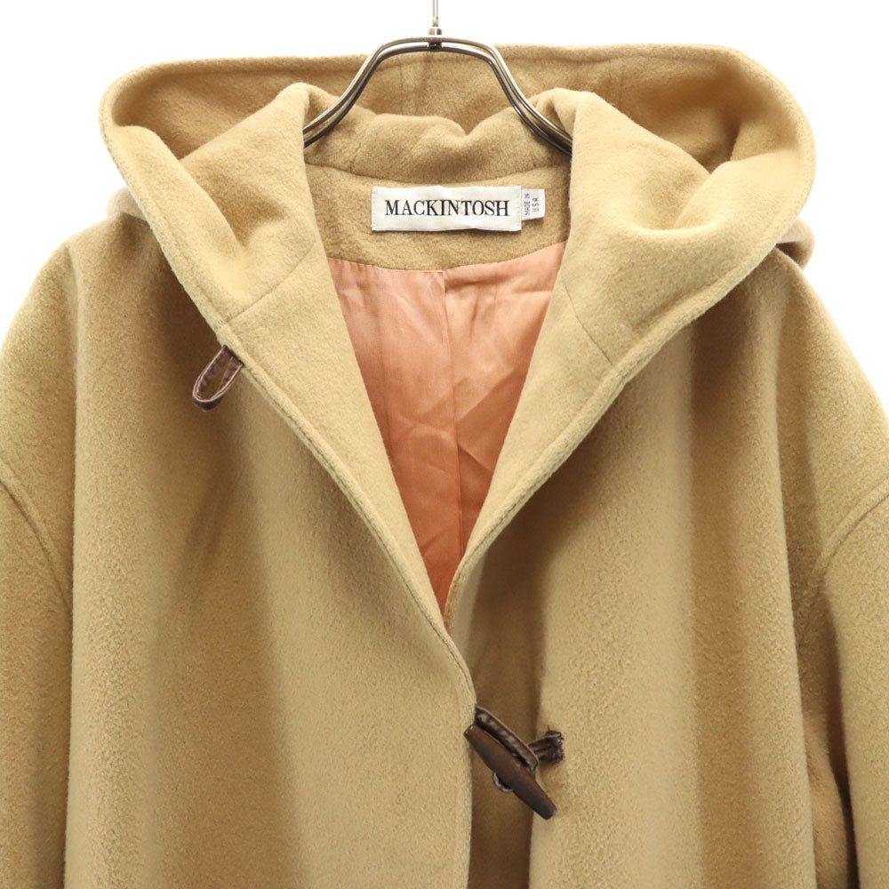 Mackintosh マッキントッシュ 90s オールド USA製 メルトン ダッフルコート ベージュ系 レディース