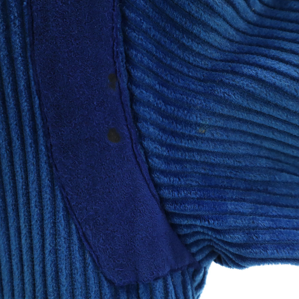 クリスチャンディオールスポーツ 90s オールド コーデュロイ ダッフルコート L ブルー Christian Dior SPORTS レディース