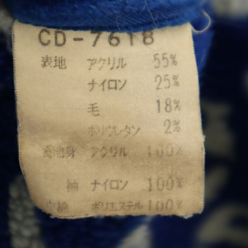 クリスチャンディオールスポーツ 90s オールド コーデュロイ ダッフルコート L ブルー Christian Dior SPORTS レディース