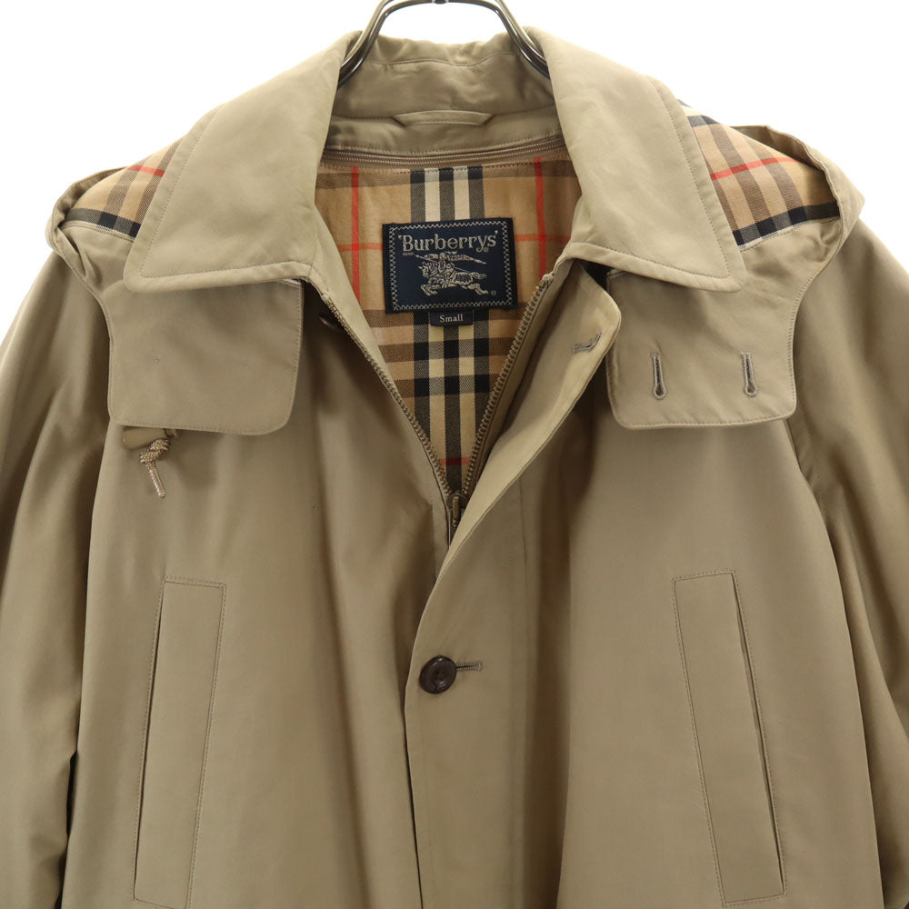 Burberrys バーバリーズ 90s オールド ステンカラーコート S ベージュ ダウンライナー付き メンズ