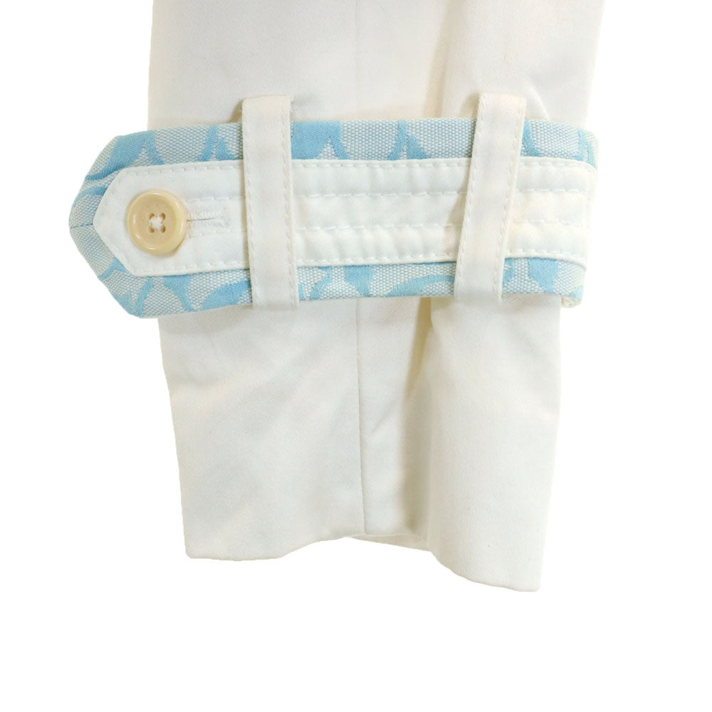 COACH コーチ トレンチコート 2 ホワイト レディース