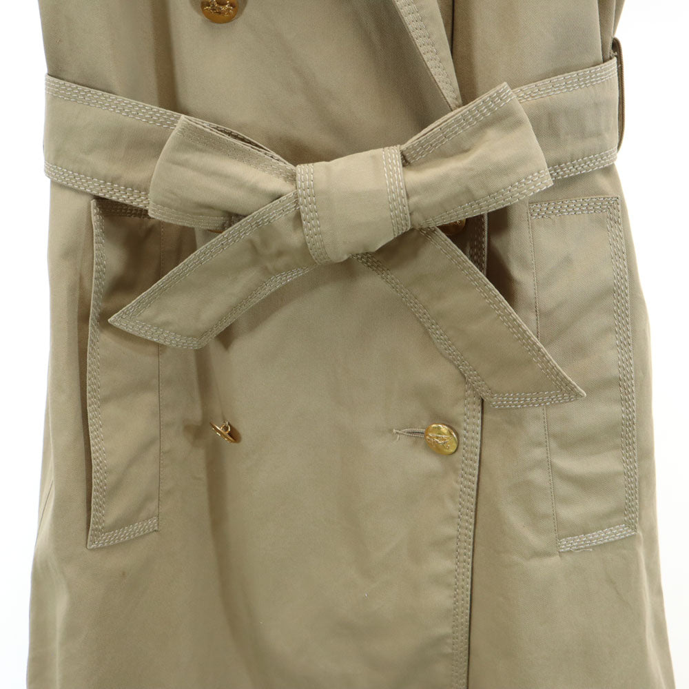 CELINE セリーヌ 90s フランス製 ジェーシーシ期 オールド トレンチコート 36 ベージュ レディース