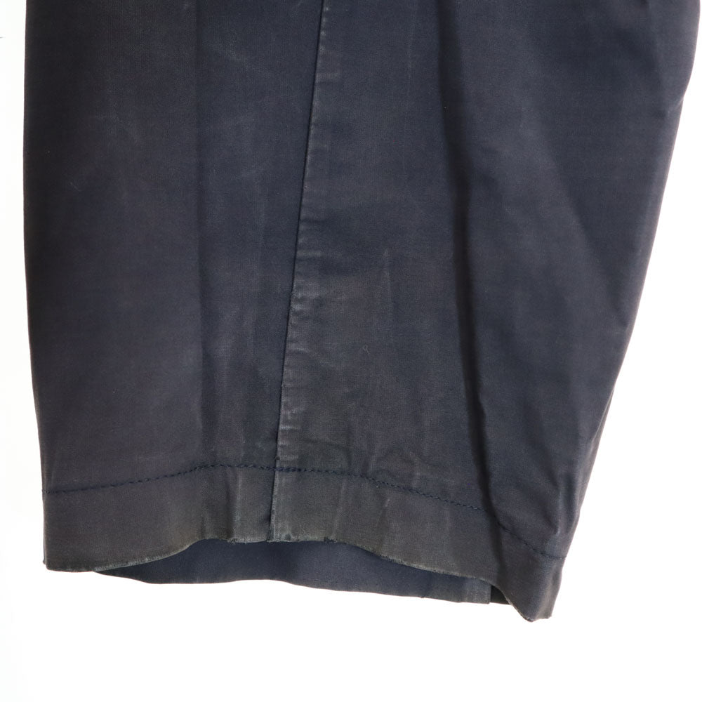 Mackintosh マッキントッシュ スコットランド製 ステンカラーコート 38 チャコールネイビー メンズ