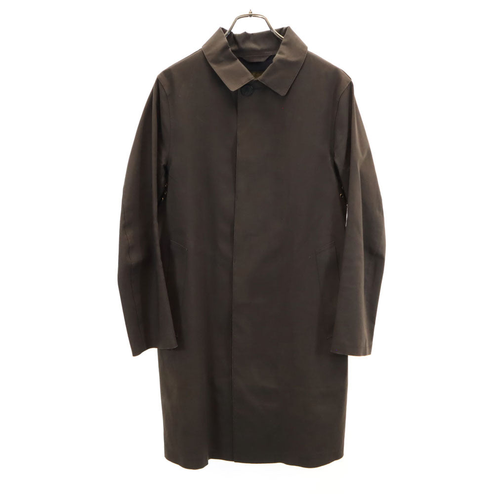 Mackintosh マッキントッシュ スコットランド製 ステンカラーコート 38 ブラウン メンズ