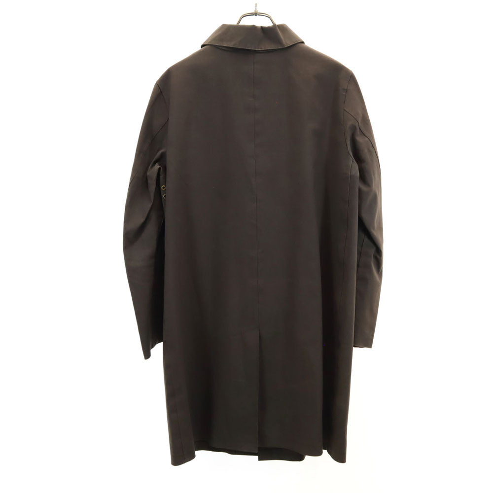 Mackintosh マッキントッシュ スコットランド製 ステンカラーコート 38 ブラウン メンズ