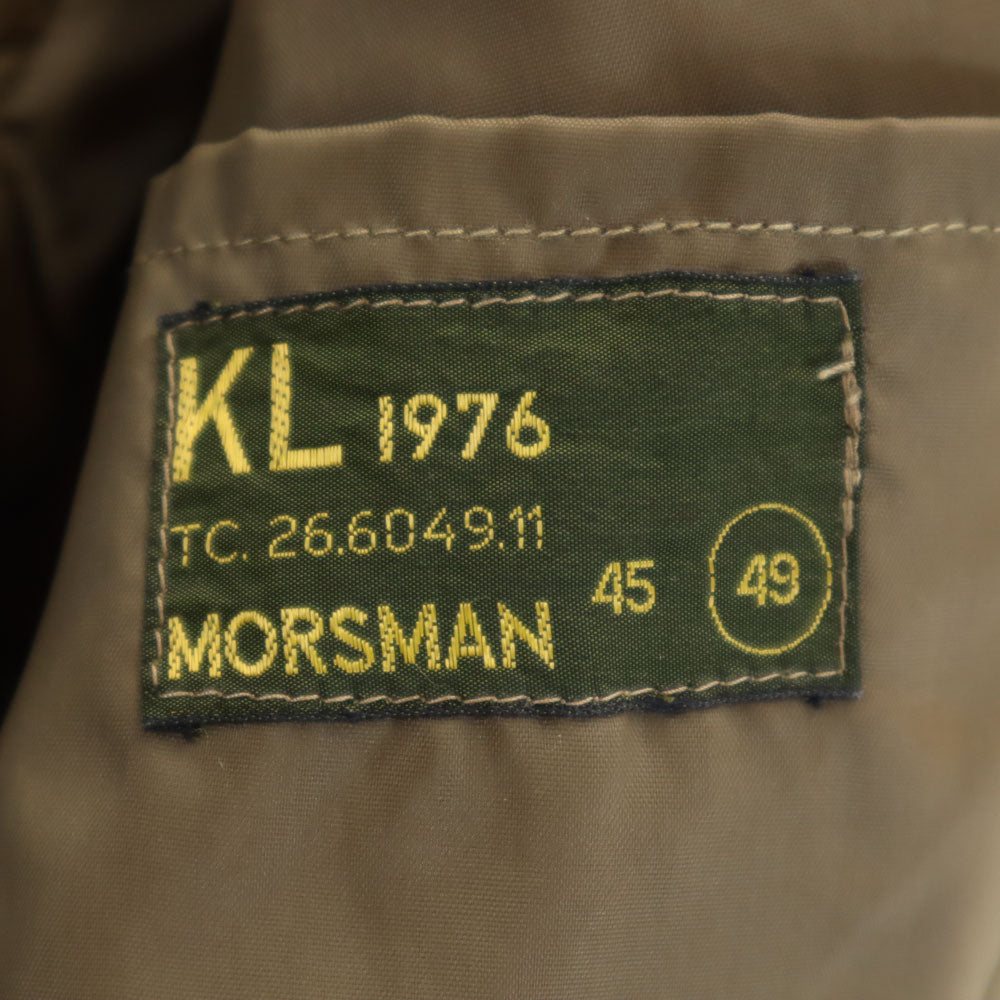 DUTCH ARMY オランダ軍 70s ヴィンテージ KL トレンチコート 49 カーキブラウン メンズ