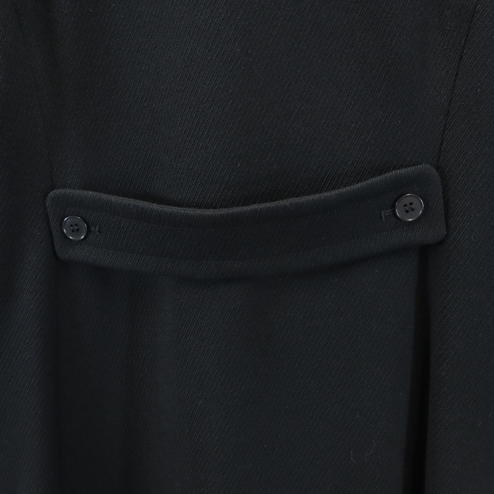 Calvin klein カルバンクライン 90s ウールブレンド オールド チェスターコート 4 ブラック ダブルボタン メンズ