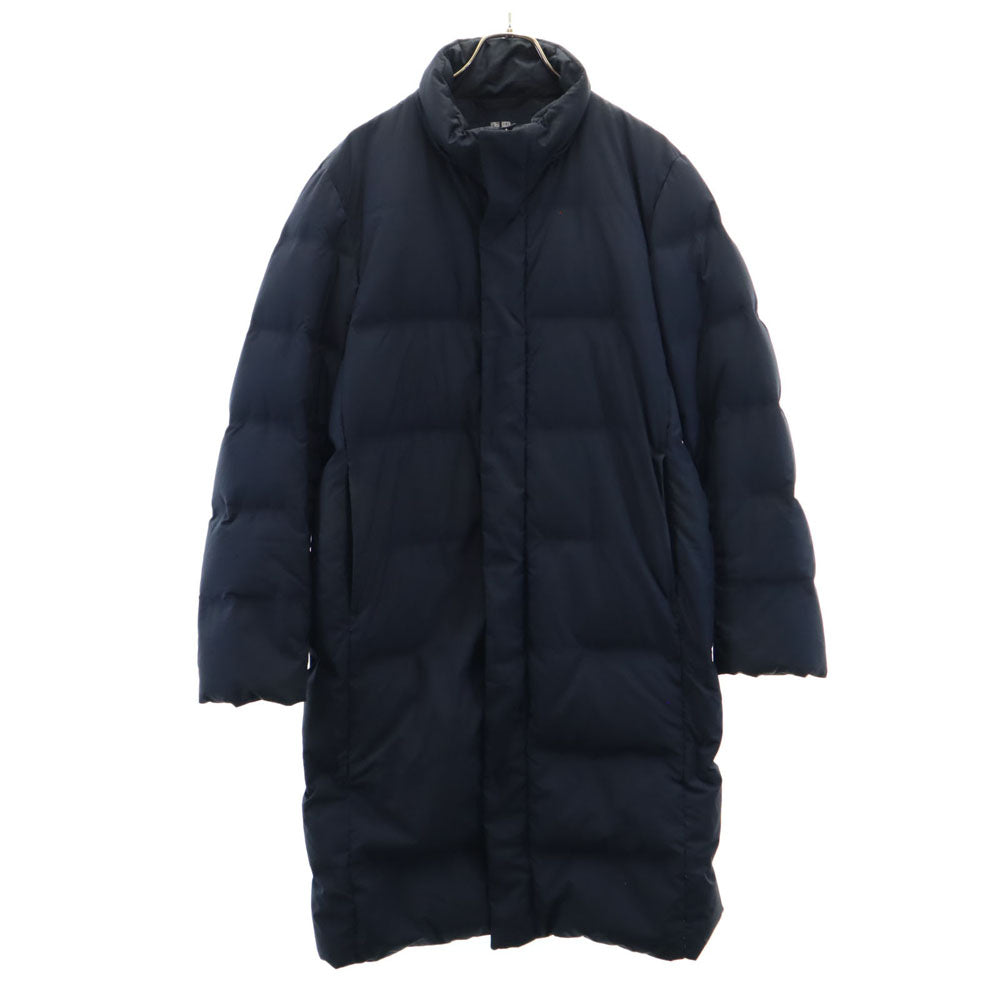 UNIQLO ユニクロ シームレス ダウンコート L ネイビー メンズ