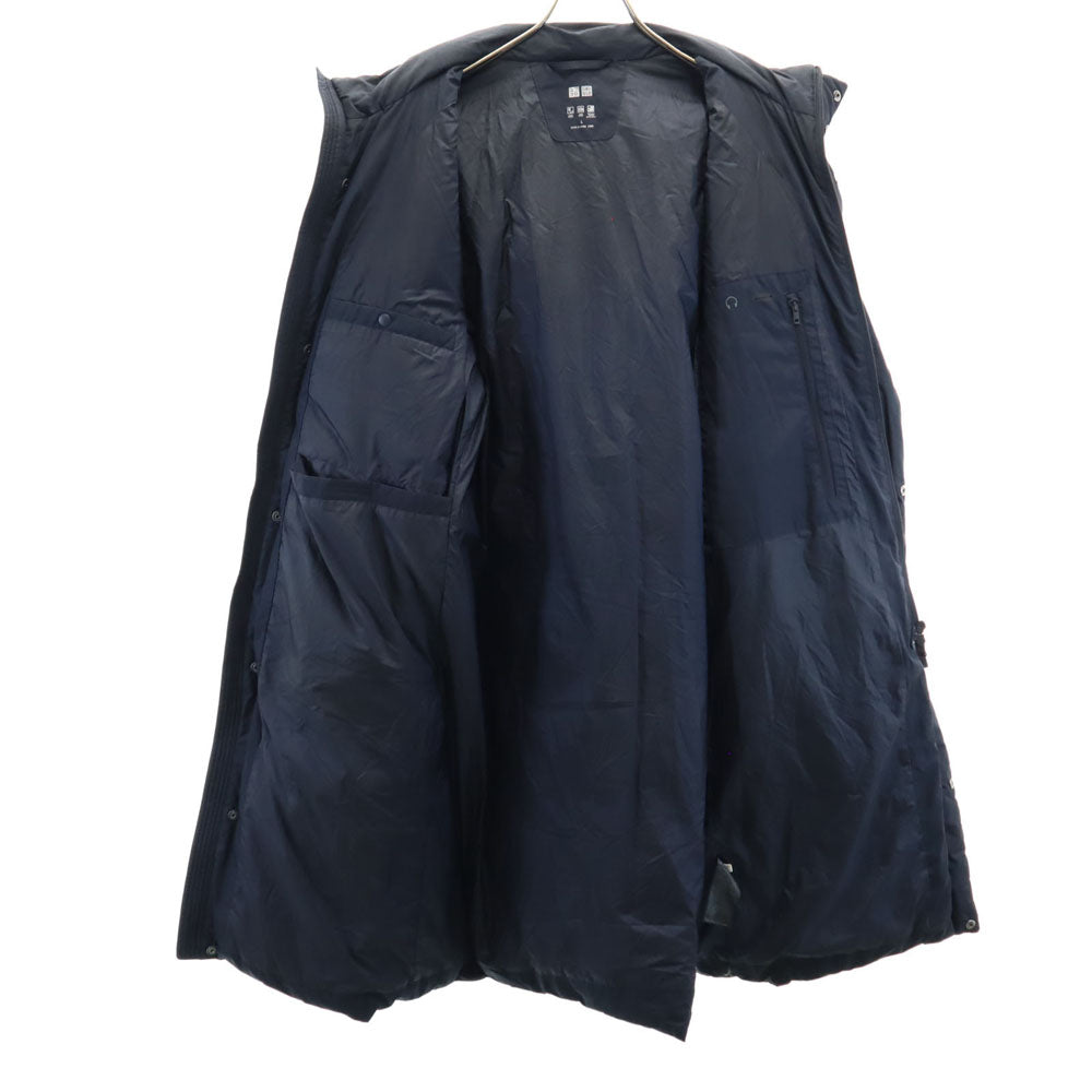 UNIQLO ユニクロ シームレス ダウンコート L ネイビー メンズ