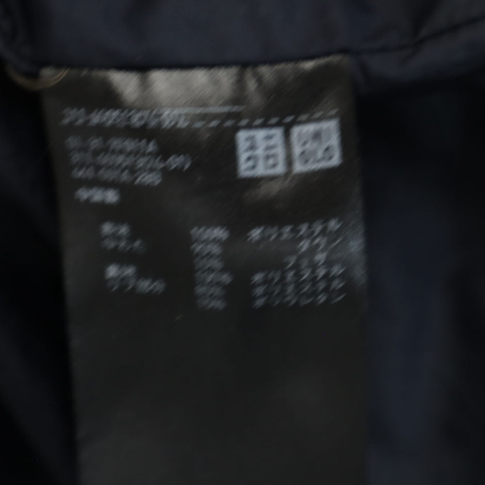 UNIQLO ユニクロ シームレス ダウンコート L ネイビー メンズ