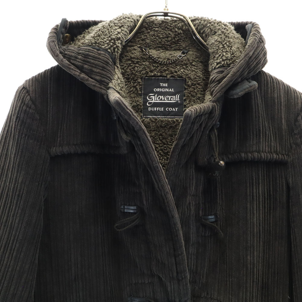 Gloverall グローバーオール 80s 90s オールド ダッフルコート 140cm チャコールブラウン系 キッズ