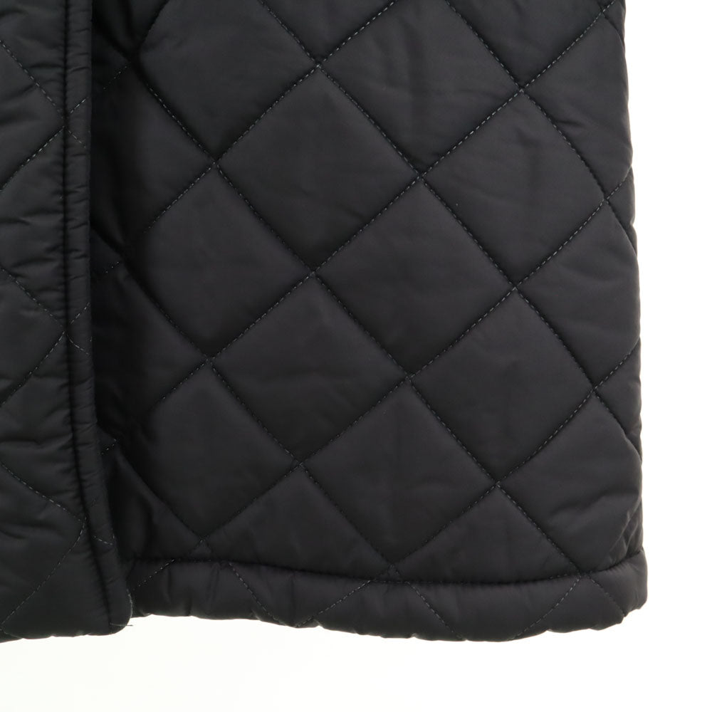 Mackintosh マッキントッシュ スコットランド製 キルティングコート 34 チャコールグレー 裏ボア レディース