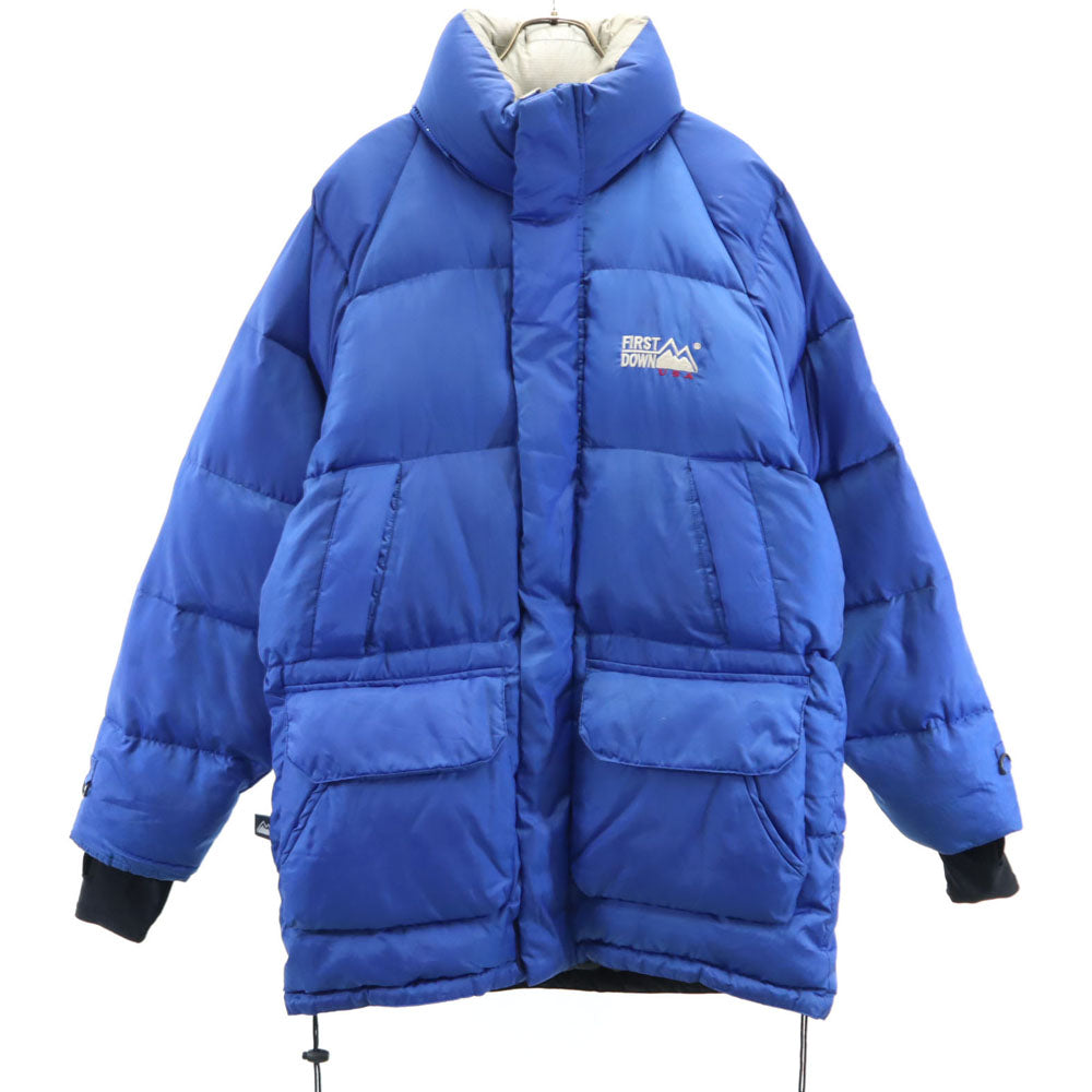 FIRSTDOWN ファーストダウン ダウンジャケット S ブルー メンズ