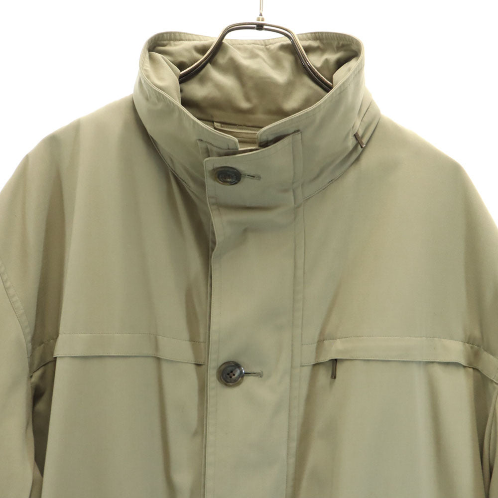 Burberrys バーバリーズ 90s 三陽商会 日本製 オールド コート LY オリーブ系 ライナー付き メンズ
