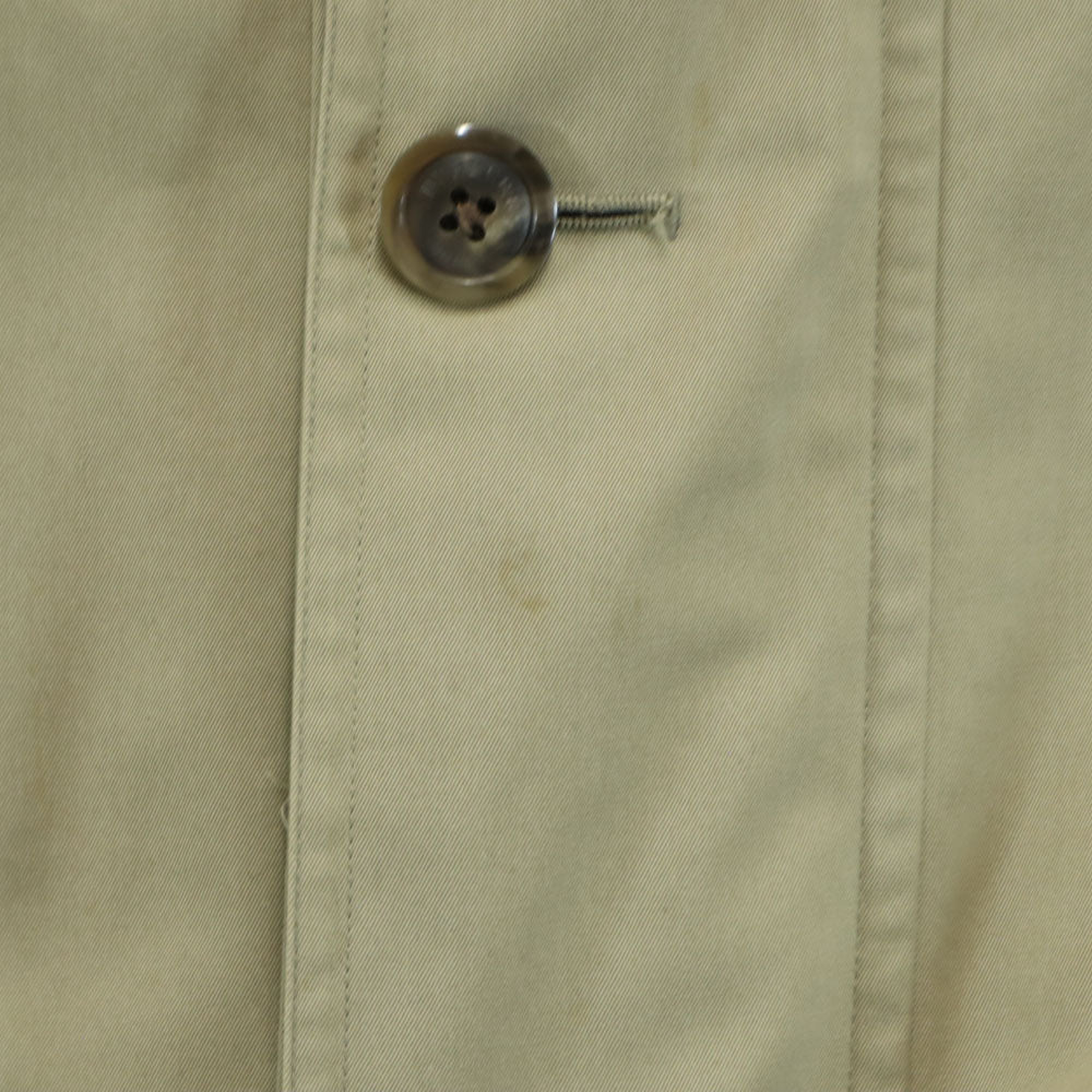 Burberrys バーバリーズ 90s 三陽商会 日本製 オールド コート LY オリーブ系 ライナー付き メンズ