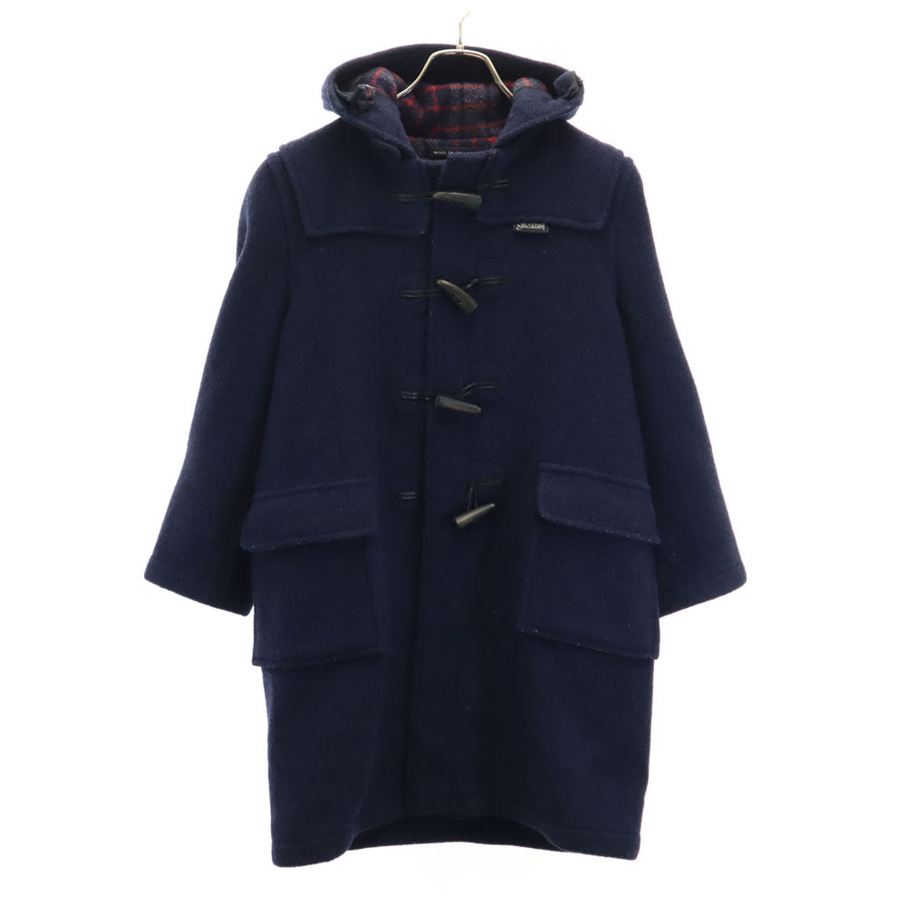 Gloverall グローバーオール 80s イングランド製 ヴィンテージ メルトン ダッフルコート 12 ネイビー キッズ