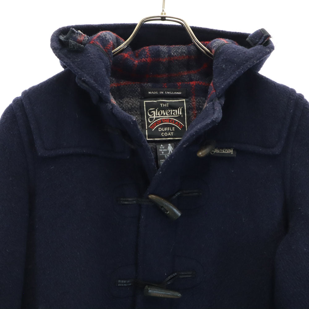 Gloverall グローバーオール 80s イングランド製 ヴィンテージ メルトン ダッフルコート 12 ネイビー キッズ