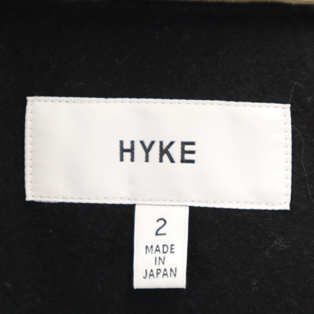 HYKE ハイク 日本製 トレンチコート 2 ベージュ ウールライナー付 レディース