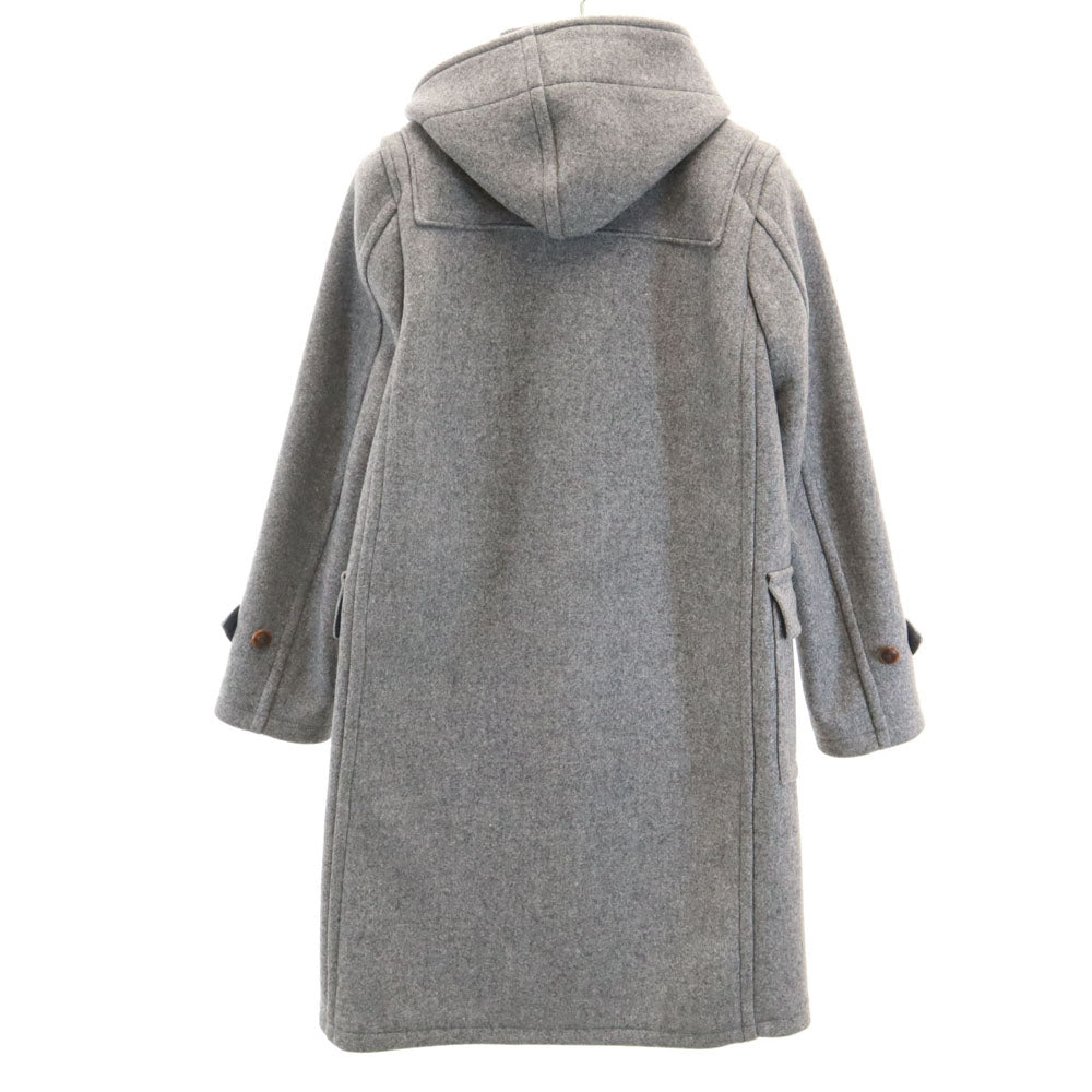 AURALEE オーラリー 日本製 ウールブレンド ダッフルコート 1 グレー フーディー メンズ