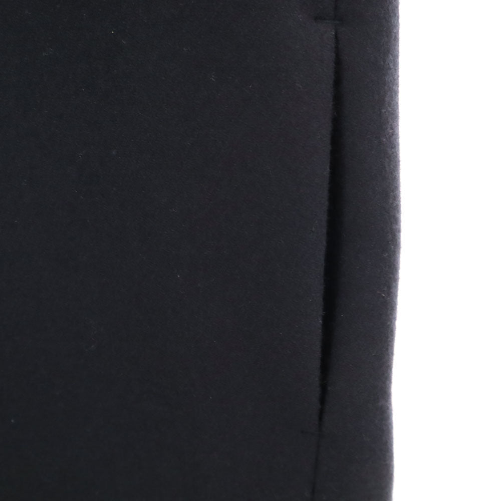 LIDNM リドム ウールブレンド ウール チェスターコート M ネイビー メンズ